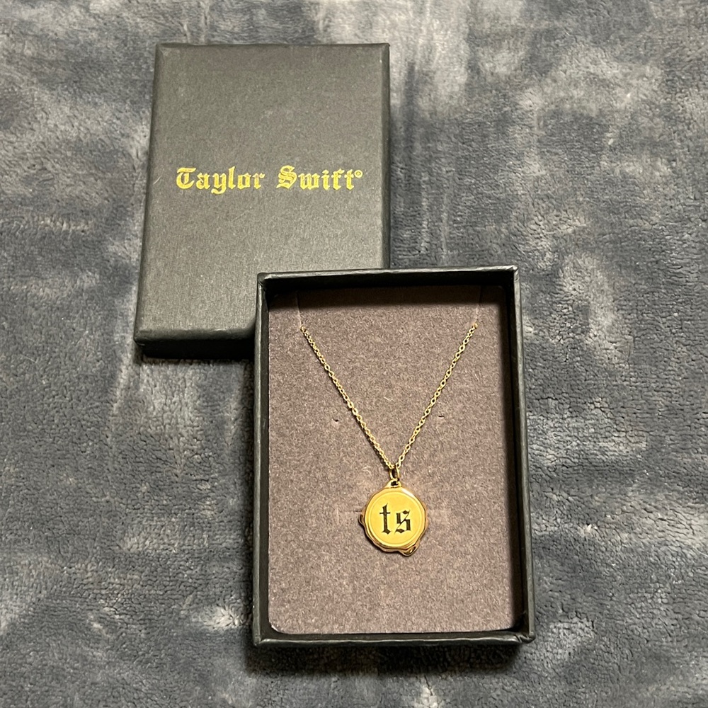 Taylor Swift Wax Seal Necklace